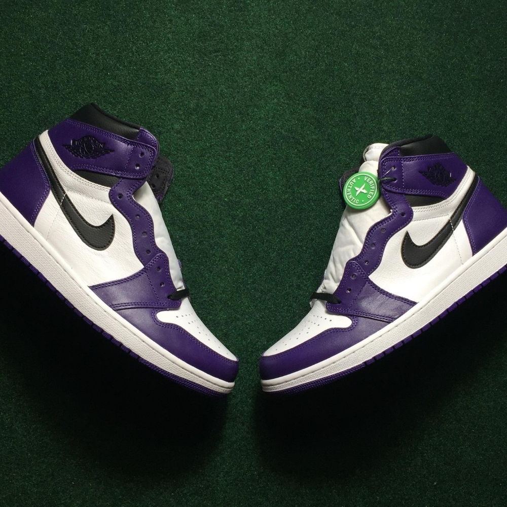 NWB Jordan 1 Retro High Court Purple - Picture 8 of 11